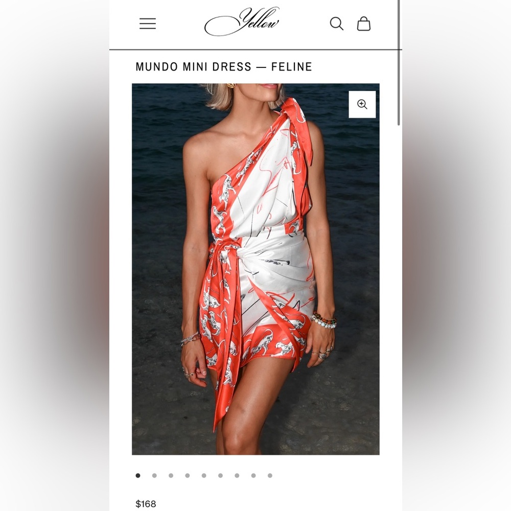 Mundo one shoulder dress